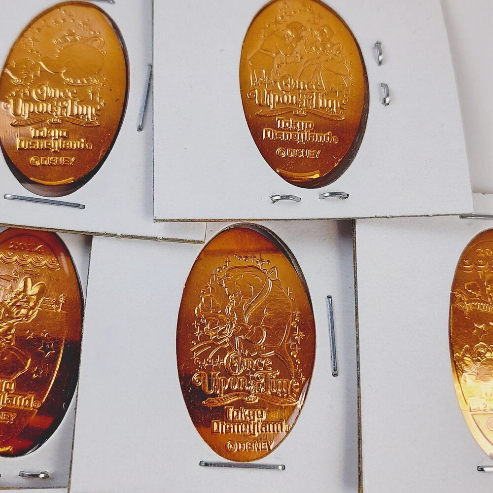 Tokyo Disneyland 2014 Pressed Coins - 16 Pressed Pennies - Picture 13 of 14